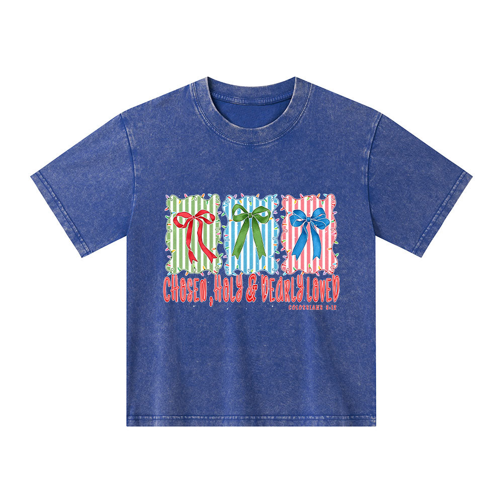 Chosen Hope And Darely Loved Kid Washed T-Shirt