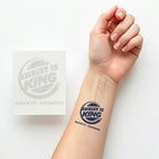 Christ Is King 12pcs Christian Temporary Tattoos