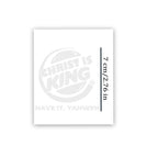 Christ Is King 12pcs Christian Temporary Tattoos
