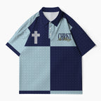 Christ Is King Christian Buttoned Polo Jersey