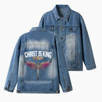 Christ Is King Christian Denim Jacket