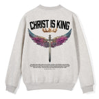 Christ Is King Christian Fleece Sweatshirt