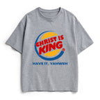 Christ Is King Christian Heavy Cotton T-Shirt