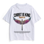 Christ Is King Christian Heavy Cotton T-Shirt
