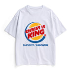 Christ Is King Christian Heavy Cotton T-Shirt