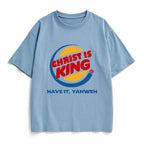 Christ Is King Christian Heavy Cotton T-Shirt