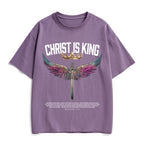 Christ Is King Christian Heavy Cotton T-Shirt