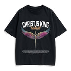 Christ Is King Christian Heavy Cotton T-Shirt