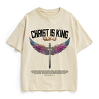 Christ Is King Christian Heavy Cotton T-Shirt
