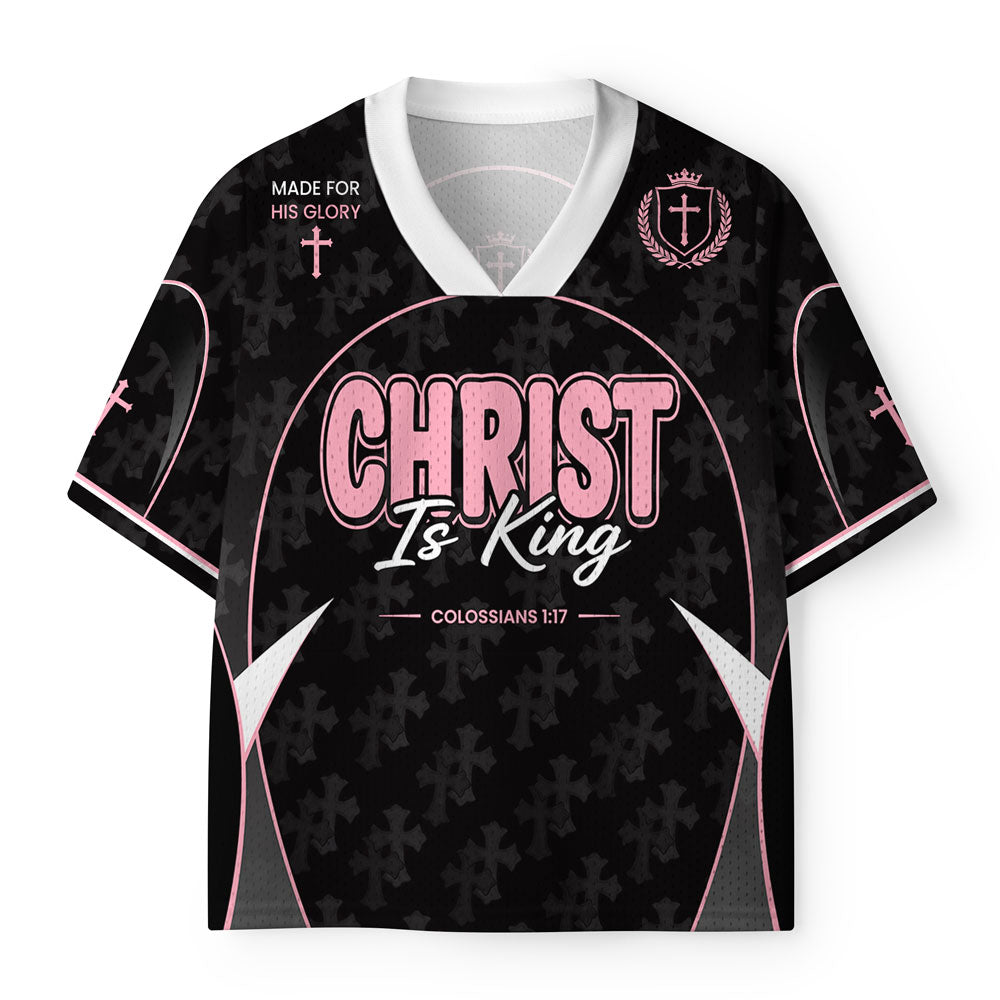 Christ Is King Christian Kid Mesh Jersey & Shorts