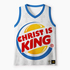 Christ Is King Christian Mesh Jersey Tank Top