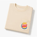 Christ Is King Christian Unisex Pocket T-Shirt