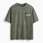 Christ Is King Washed Unisex Pocket T-Shirt