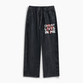 Christ Lives In Me Christian Washed Sweatpants