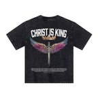 Christian Is King Kid Washed T-Shirt