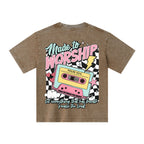 Made To Worship Christian Kid Washed T-Shirt