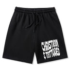 Christian Tattooed Christian Washed Shorts