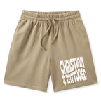 Christian Tattooed Christian Washed Shorts