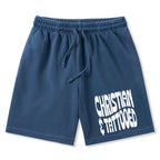 Christian Tattooed Christian Washed Shorts