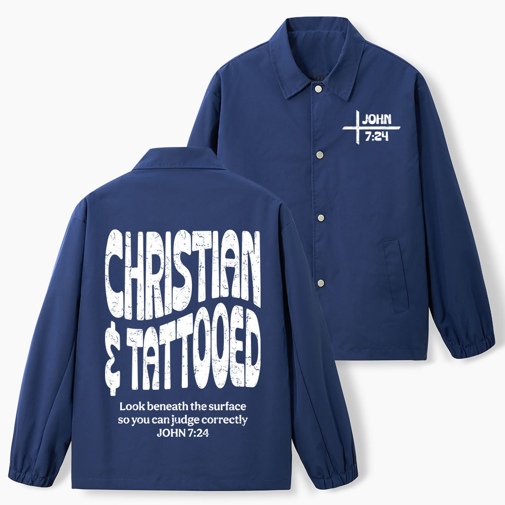 Christian & Tattooed Christian Coach Jacket