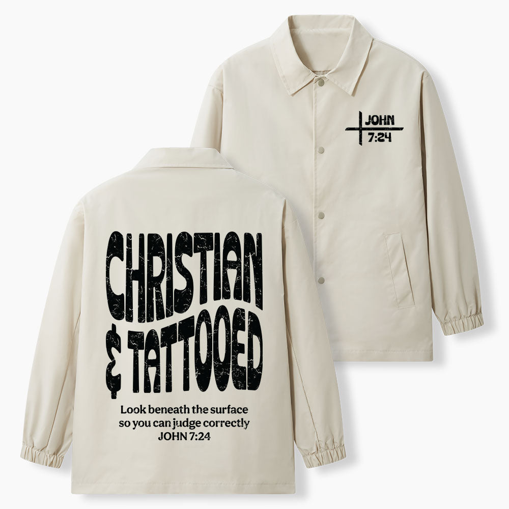 Christian & Tattooed Christian Coach Jacket