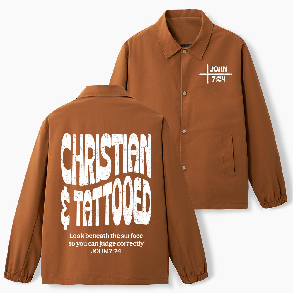 Christian & Tattooed Christian Coach Jacket