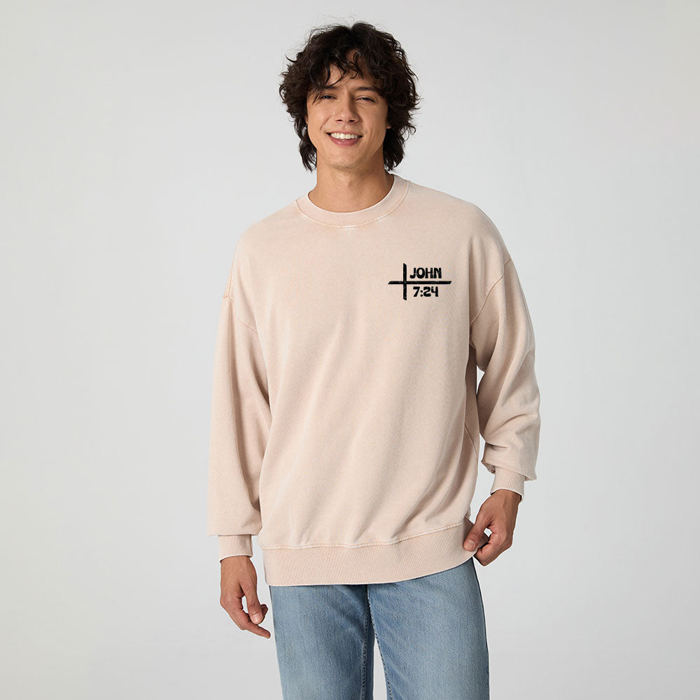 Christian & Tattooed Christian Washed Sweatshirt