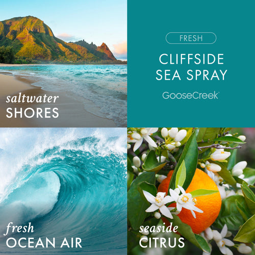 Cliffside Sea Spray 3-Wick Candle