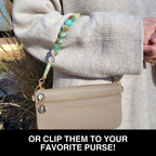 Clip & Go Brilliant Beads Wristlet