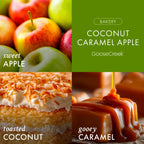 Coconut Caramel Apple 3-Wick Candle
