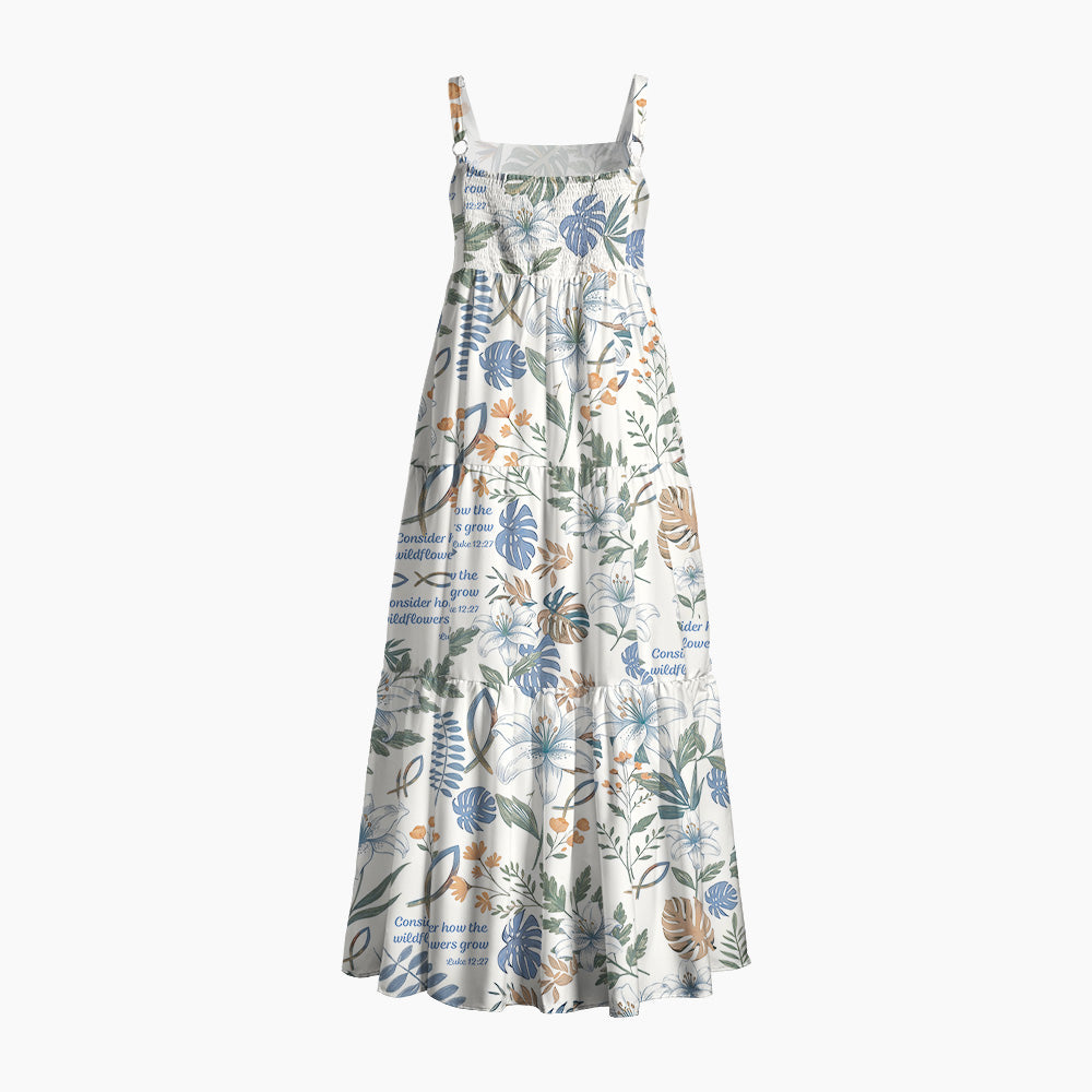 Consider How The Wildflowers Christian Maxi Dress