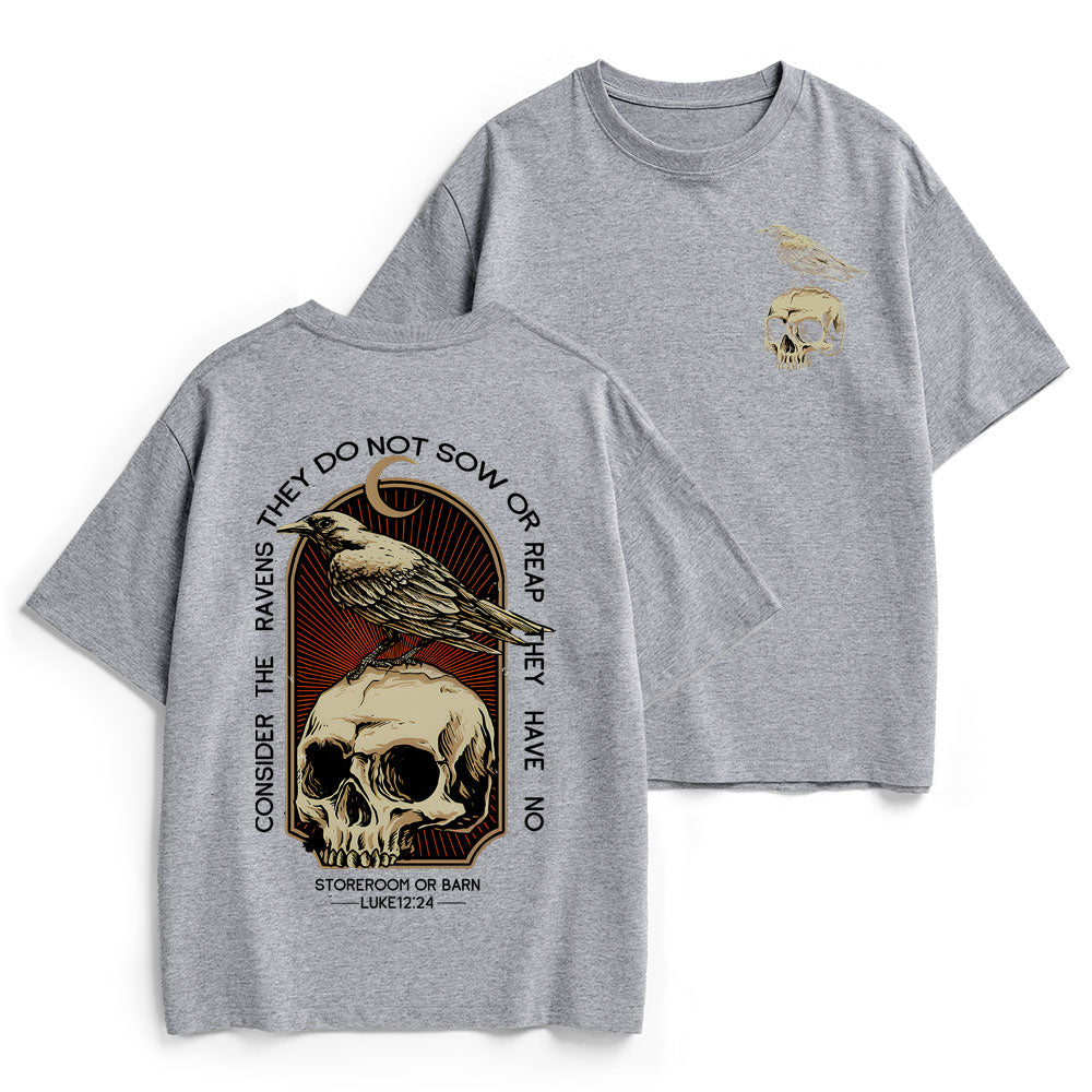 Consider The Ravens Christian Heavy Cotton T-Shirt