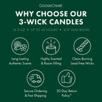 Cool Forest Rainfall 3-Wick Candle