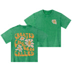 Created Chosen Called Christian Kid Washed T-Shirt