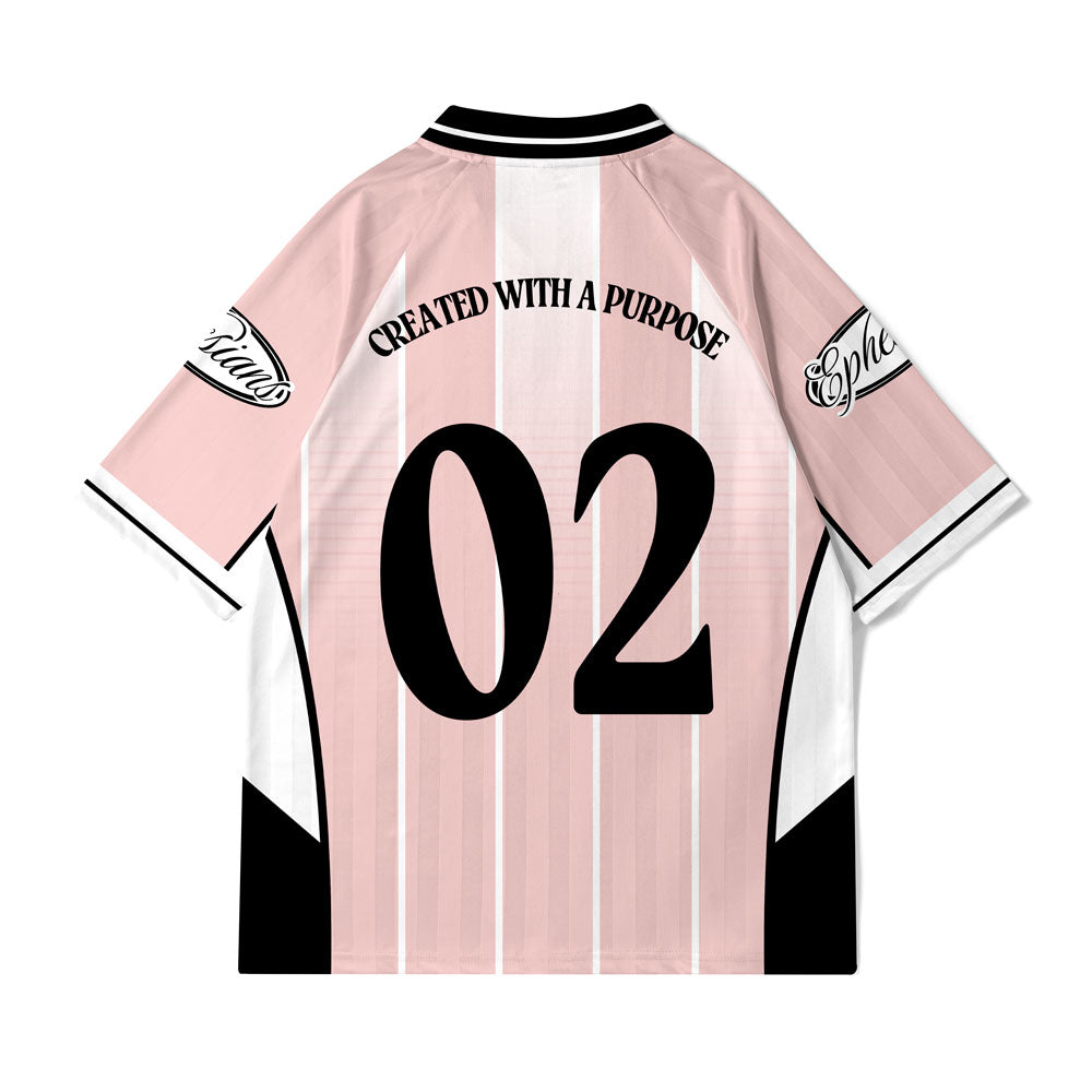 Created WIth A Purpose Christian Collar Jersey