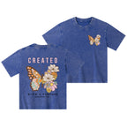 Created With A Purpose Christian Kid Washed T-Shirt