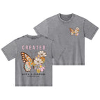 Created With A Purpose Christian Kid Washed T-Shirt
