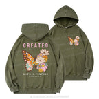 Created With A Purpose Christian Washed Hoodie