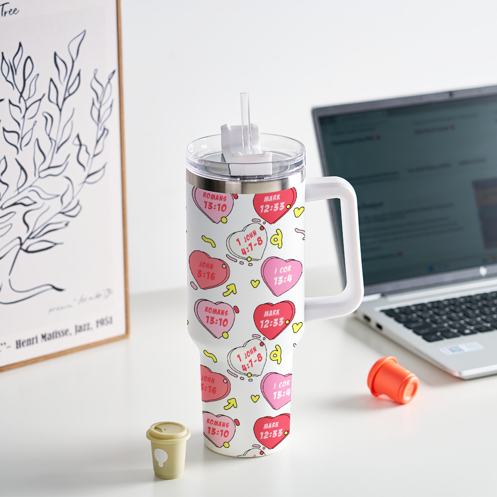 The Heart Belongs To Christ 40OZ Tumbler