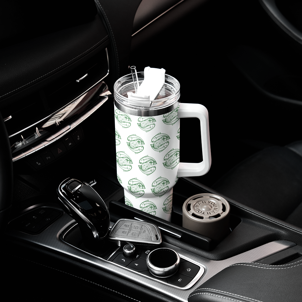 Fish And Bread Christian 40OZ Tumbler