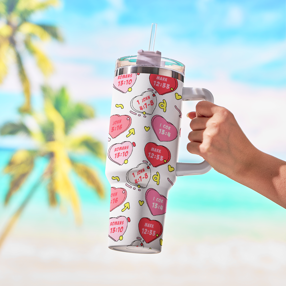 The Heart Belongs To Christ 40OZ Tumbler