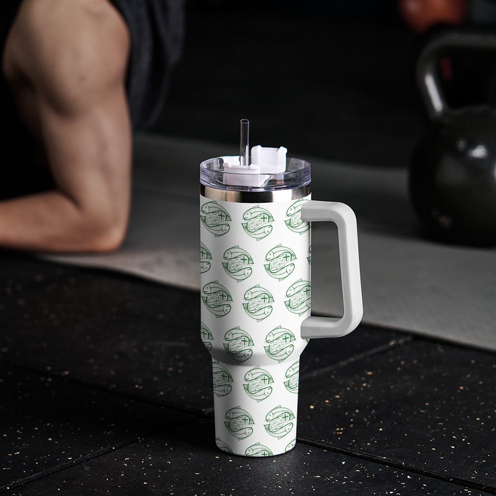 Fish And Bread Christian 40OZ Tumbler