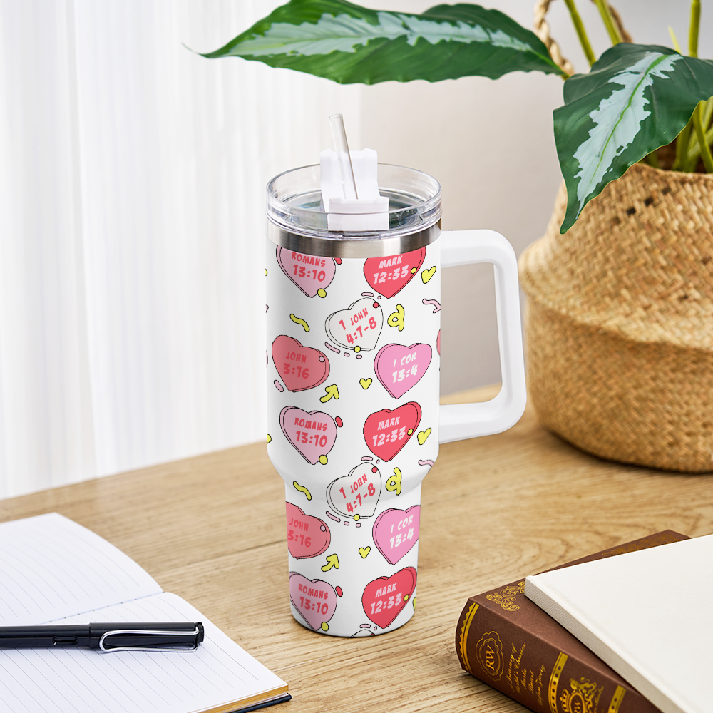 The Heart Belongs To Christ 40OZ Tumbler