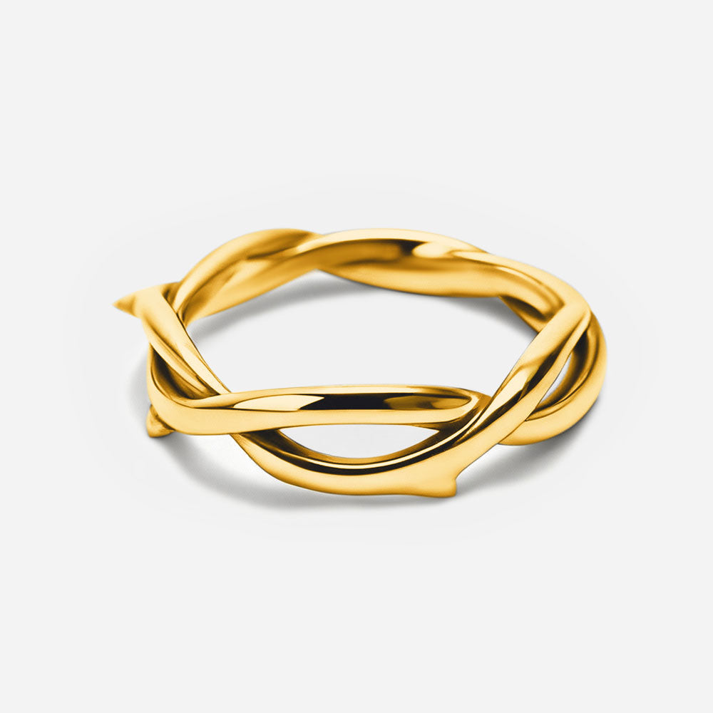 Crown Of Thorns Christian 925 Sterling Silver Ring