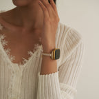 Pearl Beaded Copper Watch Band for Apple Watch