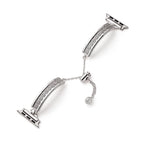 Pav¨¦ Crystal Metal Watch Band