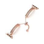 Pav¨¦ Crystal Metal Watch Band