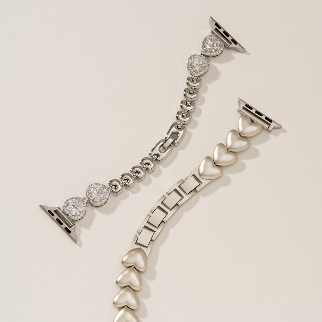 Dazzling Heart Watch Band for Apple Watch