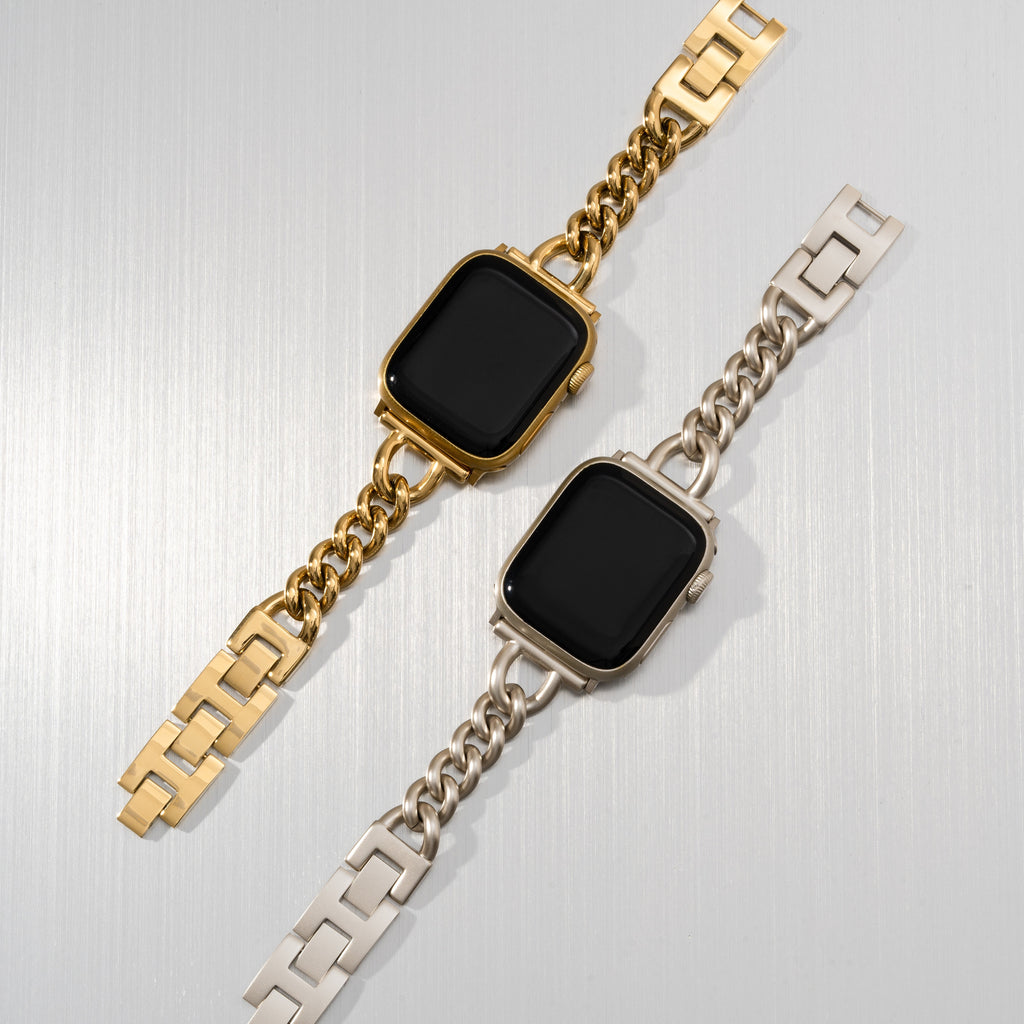 Stainless Steel Twist Chain Watch Band