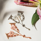 Floral Quartz Chain Watch Band for Apple Watch